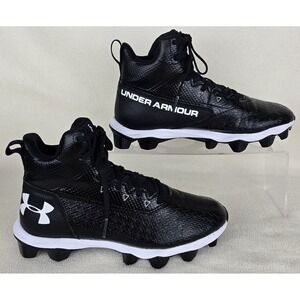Under Armour Football Cleats Boys‎ 4.5Y Hammer Jr Mid RM Shoes Youth 3021202-001